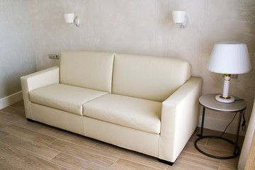 sofa in living room