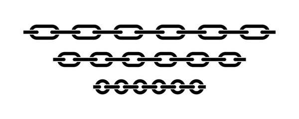 Chain icon vector isolated. Vector connection concept. Chain solid icon. Set of chain vector signs or symbols.
