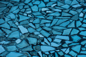 Abstract photo of a pool, close up