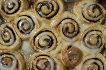 cinnamon roll- rollitos de canela