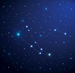 Obraz na płótnie Canvas Constellation Andromeda