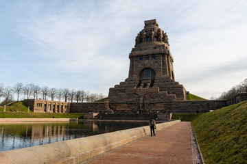 Fototapeta na wymiar Völkerschlachtdenkmal in Leipzig
