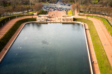 Sicht über Leipzig vom Völkerschlachtdenkmal 3