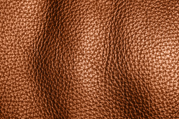 golden brown leather texture