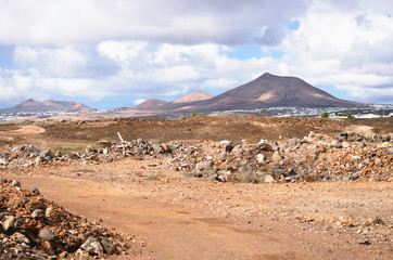 Lanzarote, volcanic landscape