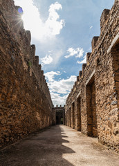 Emperor Fasilides Castle in Gonder, Ethiopia