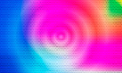 Obraz premium Grunge halftone modern abstract pattern vector background. Ink dots texture design element. Vibrant gradient holographic neon colors. Concept pop art. Minimal surrealism background.