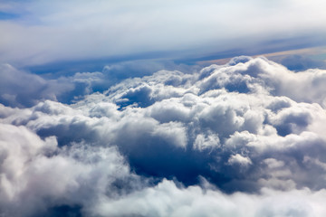 Fototapeta premium majestic clouds and sunlight on background