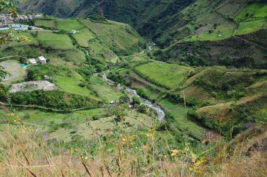 Panoramica municipio de Peque - Norte de Antioquia - Colombia