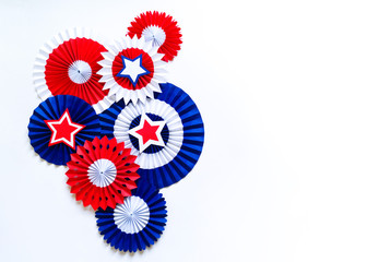Independence Day paper art. 4th of July