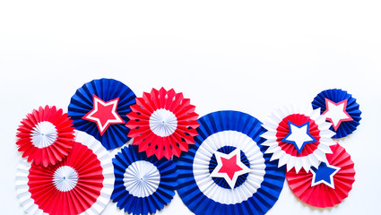 Independence Day paper art. 4th of July