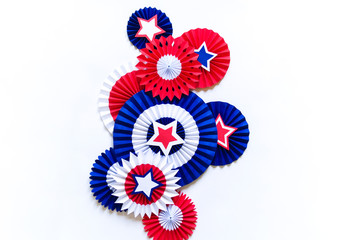 Independence Day paper art. 4th of July