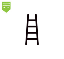 Ladder icon vector logo template