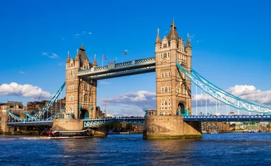 Fotobehang Tower Bridge London Tower Bridge across the River Thames
