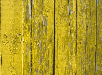 Wooden multi-colored wall.