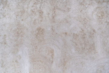 Vignette texture of grime polished concrete wall background exterior in the retro vintage style building. Smooth scratched grungy concrete flooring background close up. Empty room built in retro style