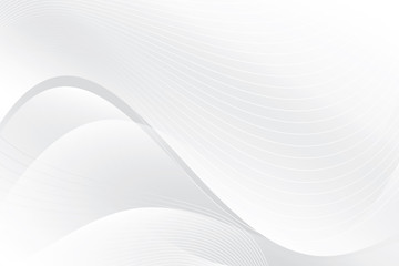 Vector abstract geometric white and gray color background.