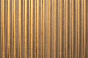 Zinc gold colour texture background