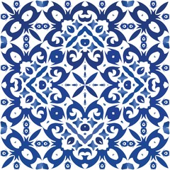 Fototapeta premium Antique portuguese azulejo ceramic.