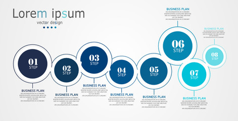 vector illustration Can be used for process, presentations, layout, banner,info graph	