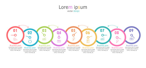 vector illustration Can be used for process, presentations, layout, banner,info graph	