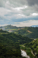 panorama of mountains