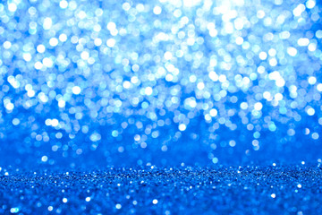 blue glitter abstract background