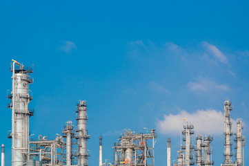 Industrial zone,The equipment of oil refining,Close-up of industrial pipelines of an oil-refinery plant,Detail of oil pipeline with valves in large oil refinery.