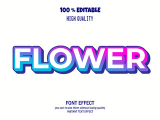 modern styled 3D trendy font and alphabet for poster