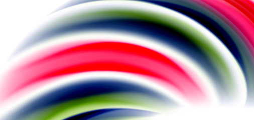 Silk smooth lines on white, liquid fluid color waves. Vector Illustrations For Wallpaper, Banner, Background, Card, Book, Illustration, landing page, cover, placard, poster, banner, flyer, design