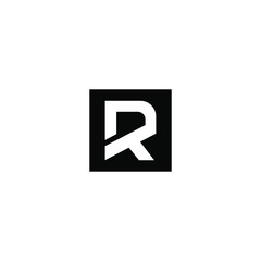 Letter R logo Template Vector