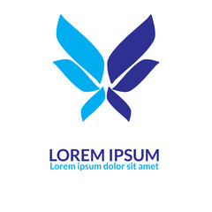 fly Abstract logo icon web template