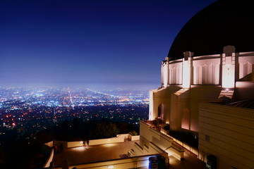 グリフィス天文台から見る夜景 / Night view from Griffith Observatory