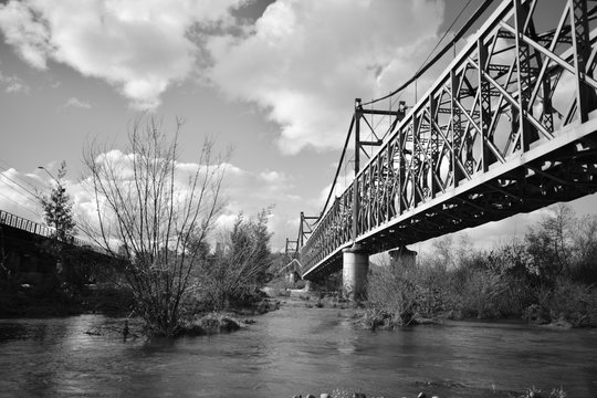 puente  Cautin, regi&oacute;n de la Araucania 