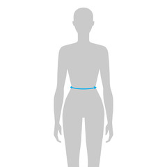 Women measurements fashion.