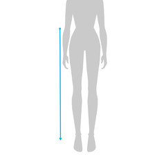 Women measurements fashion.