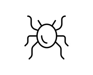 Virus line icon