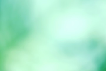 Green Abstract blur background