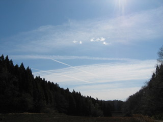 飛行機雲2