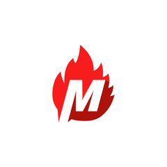 INITIAL LETTER WITH FIRE EMBLEM