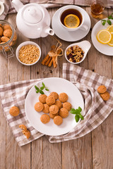 Amaretti cookies.