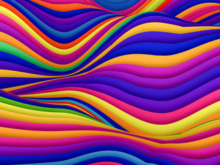 Abstract Striped Design