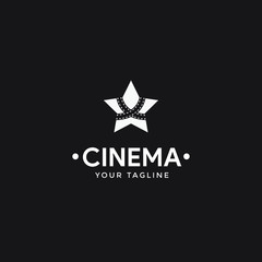  cinema logo template,Film Equipments. Good symbol design for Movie Maker