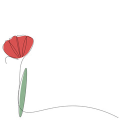 Spring background with flower vector illustration