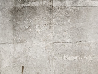 Concrete walls with abstract patterns