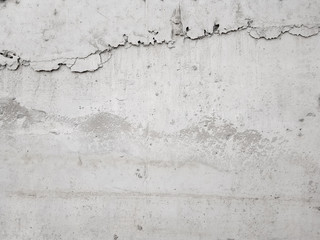 Concrete walls with abstract patterns