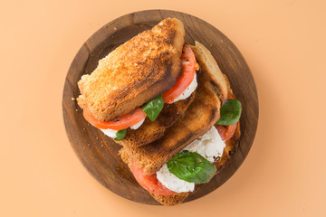 caprese panini sandwich healthy sandwich