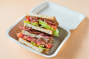 A BLT is a type of sandwich, named for the initials of its primary ingredients, bacon, lettuce and...