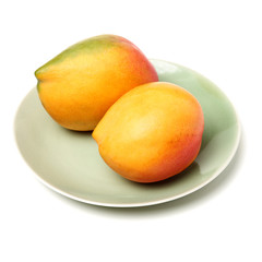 Mango on a white background