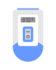 ELECTRONIC THERMOMETER BACKGROUND IN VECTOR